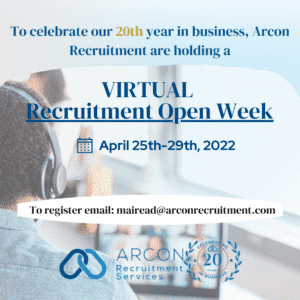 Virtual Recruitment Open Week
