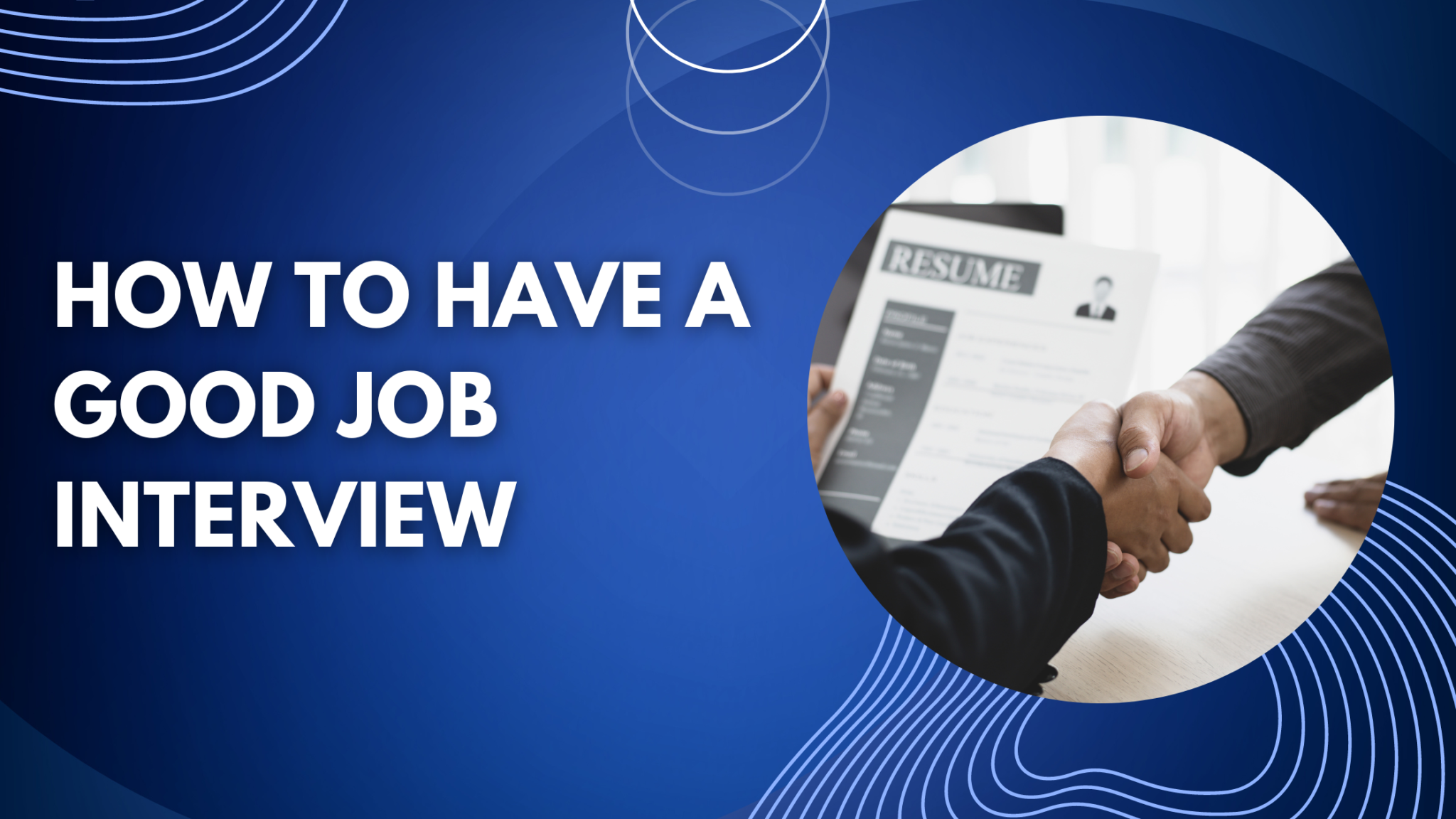 How to have a good Job Interview - Arcon Recruitment